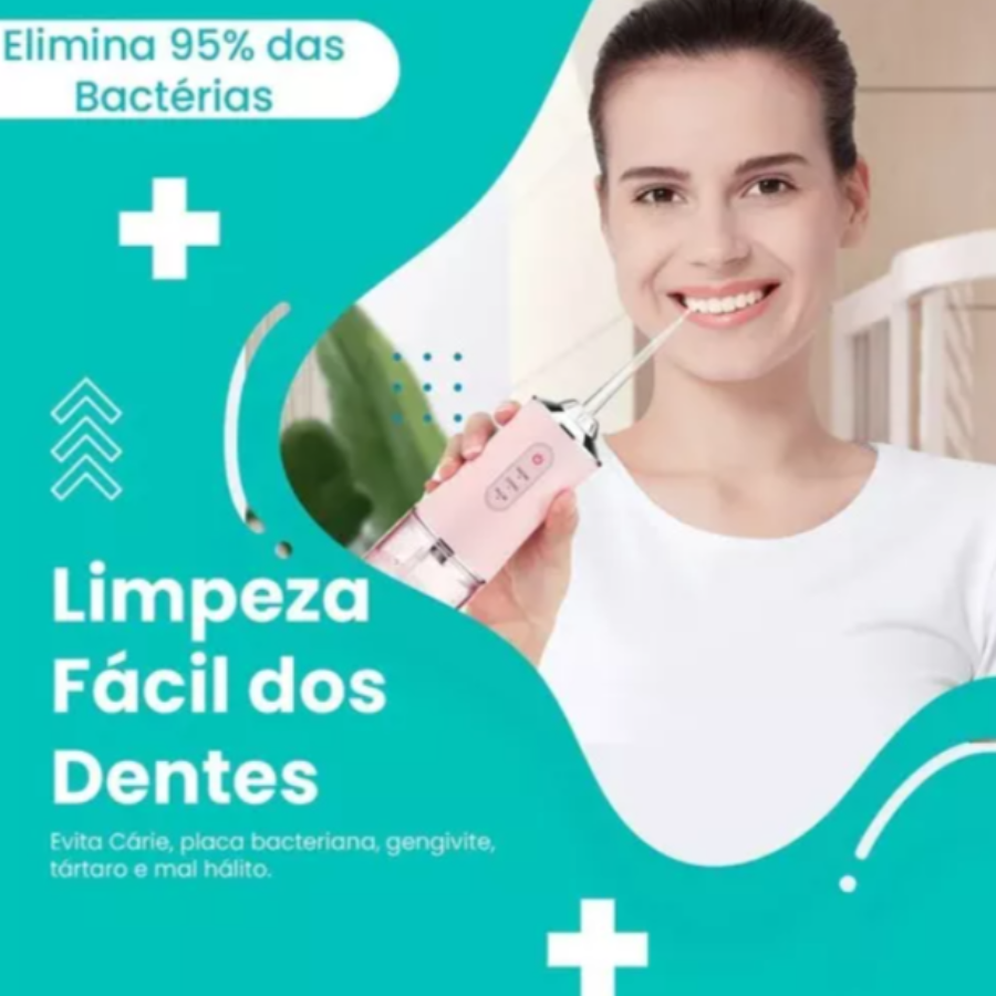 Irrigador Bucal Limpiador Dientes Eléctrico