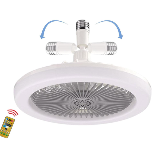 Lampara Ventilador con luz y control
