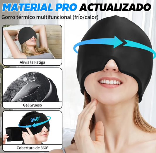 Gorro Para Migraña De Gel Con Compresion